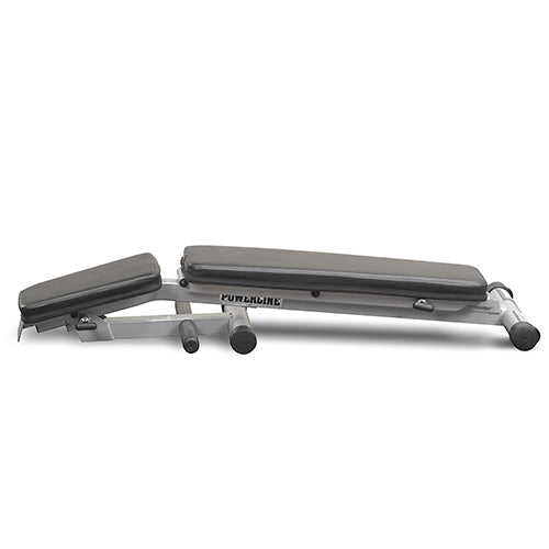 Powerline adjustable weight discount bench