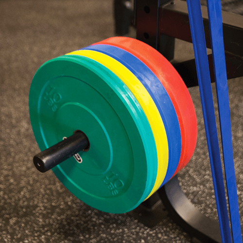 Weight plate online attachment