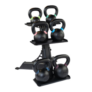 Rack de Kettlebell de 3 pares de corpo sólido GDKR50